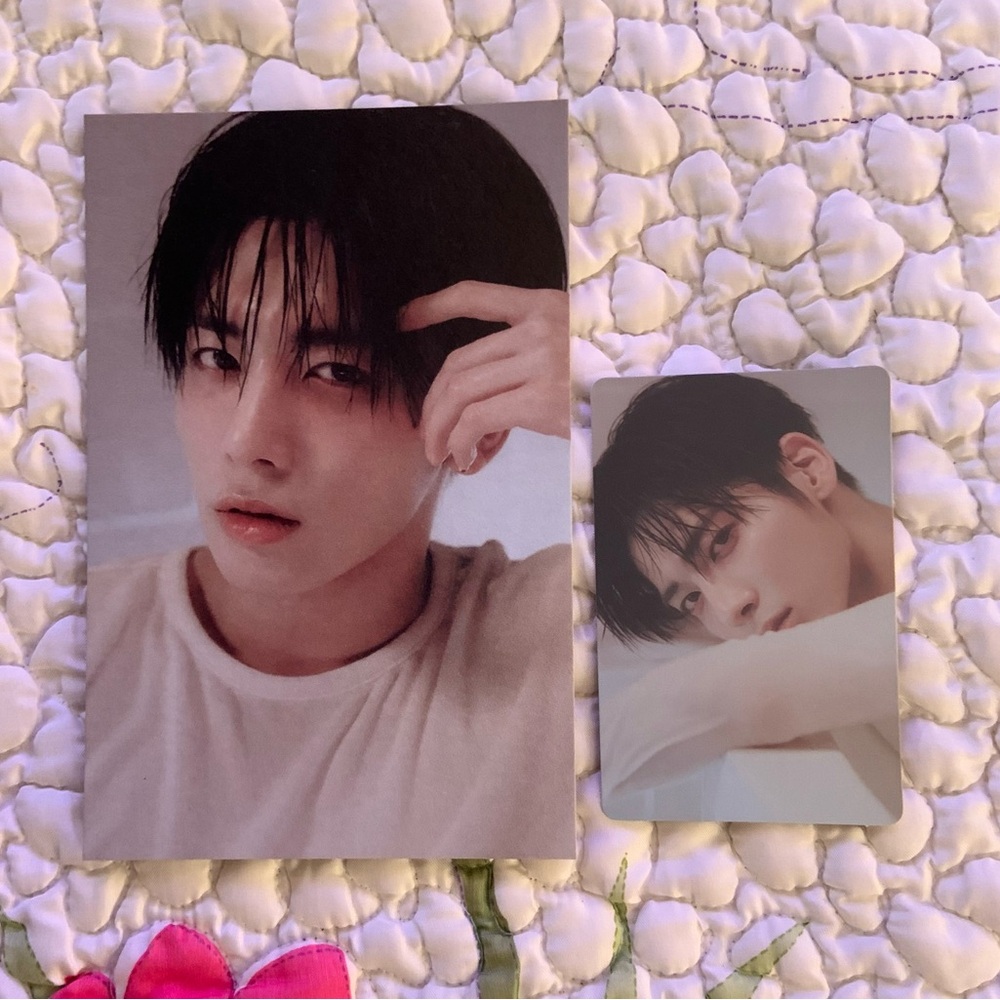Txt Official Taehyun Photocard & Postcard